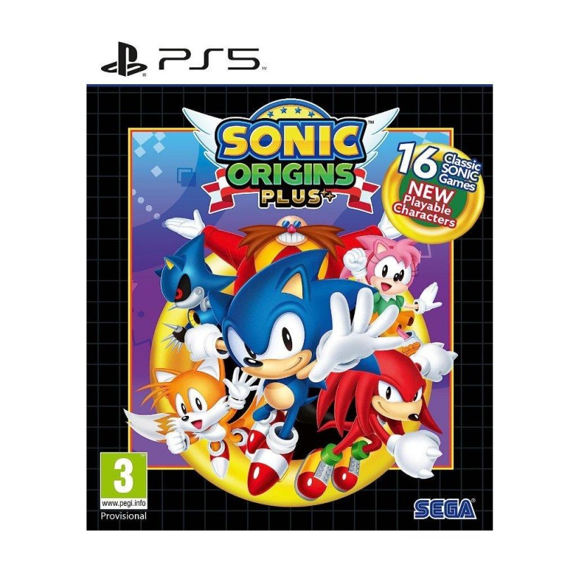 Sony PS5 Sonic Origins Plus Day 1 Edition Game