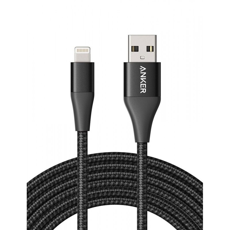 Anker PowerLine+ II Lightning Cable 3m/10ft – C89 Black " Regular 