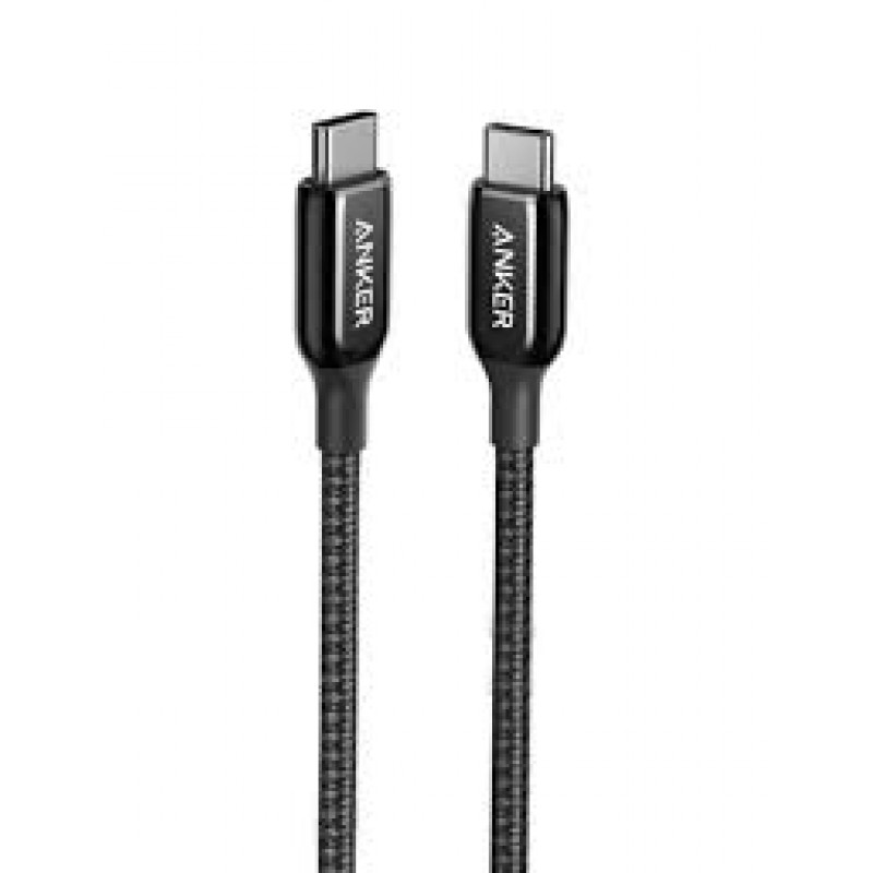 أنكر باورلاين + III USB-C إلى USB-C (1.8 متر) - أسود " 