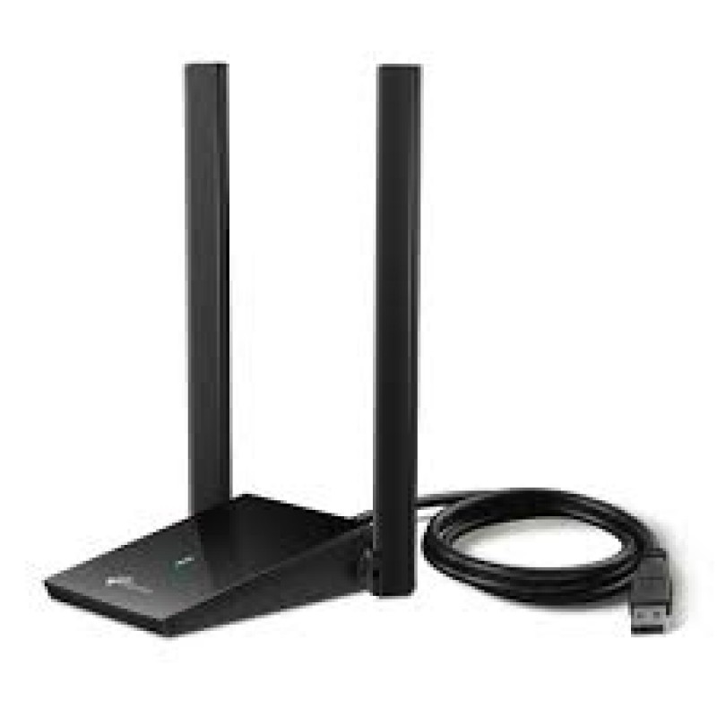 TP-Link AX1800 Dual Antennas High Gain Wireless USB Adapter - 574 Mbps / Black 