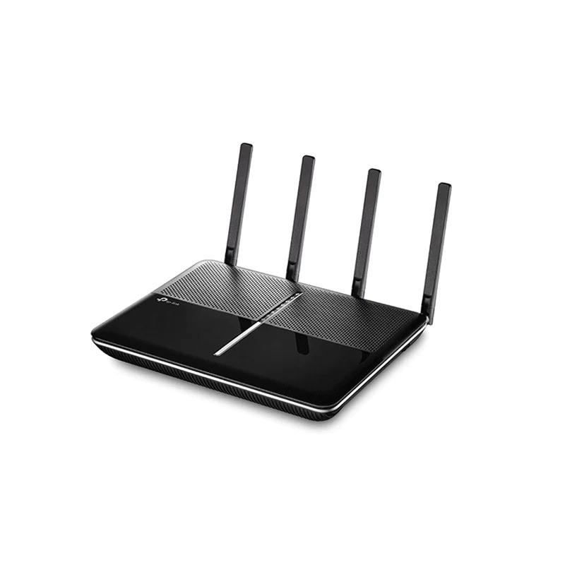 تب لينك راوتر TP-Link اللاسلكي MU-MIMO جيجابت - 1000 ميجابت في الثانية / LAN / WAN / USB 2.0 / 3.0 / أسود