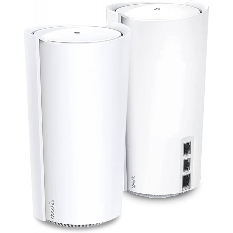 TP-Link AXE11000 Whole Home Mesh Wi-Fi 6E System - 1148 Mbps / LAN / White 