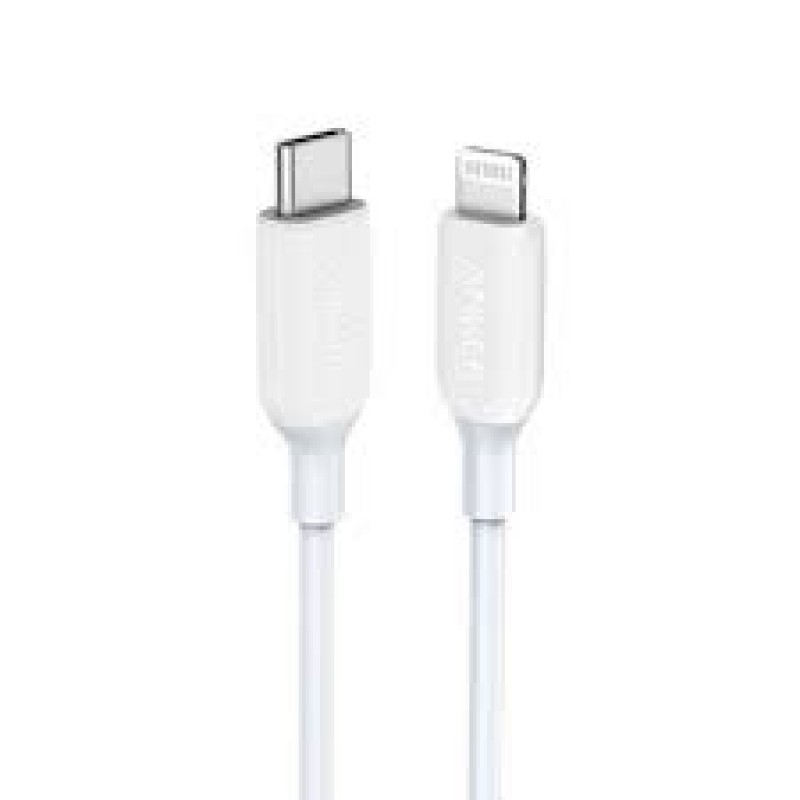 Anker PowerLine III USB-C to Lightning (9 cm/3ft) -White " Regular 
