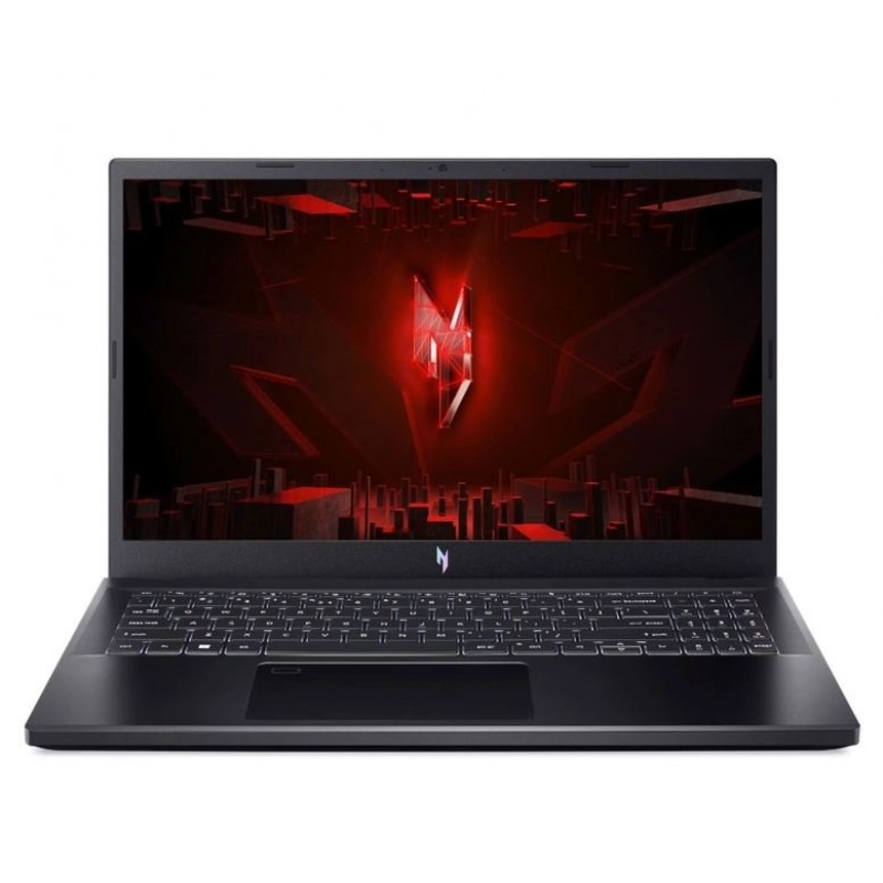 كمبيوتر محمول للألعاب Acer Nitro V 15 Core i7-13620H، ذاكرة وصول عشوائي 16 جيجابايت، سعة 512 جيجابايت SSD، NVIDIA GeForce RTX 4050 6 جيجابايت، شاشة 15.6 بوصة FHD IPS بمعدل تحديث 144 هرتز (ترخيص Windows 11 Pro) - أسود أوبسيديان