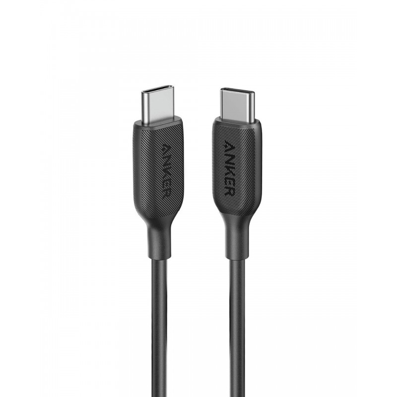 Anker PowerLine + III USB-C to USB-C (0.9m/3ft) -Black " Regular 