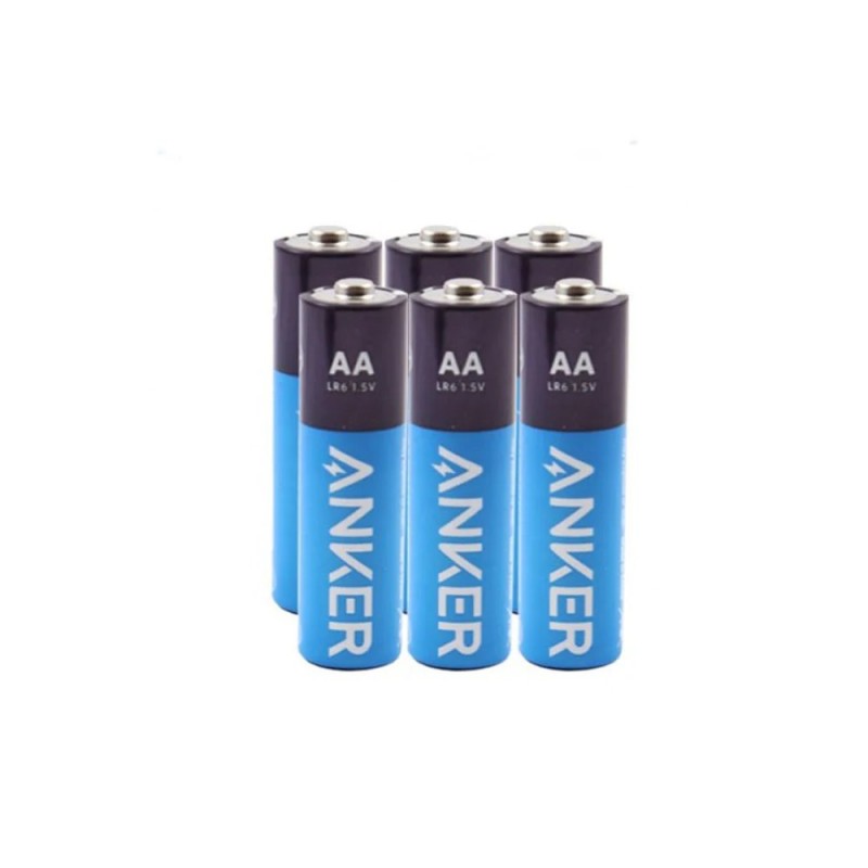 Anker Alkaline AA Batteries 6-Pack " Regular 