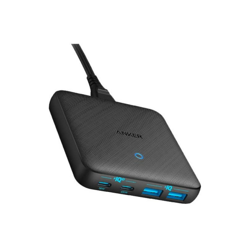 Anker PowerPort Atom III 63W Slim - Black Fabric