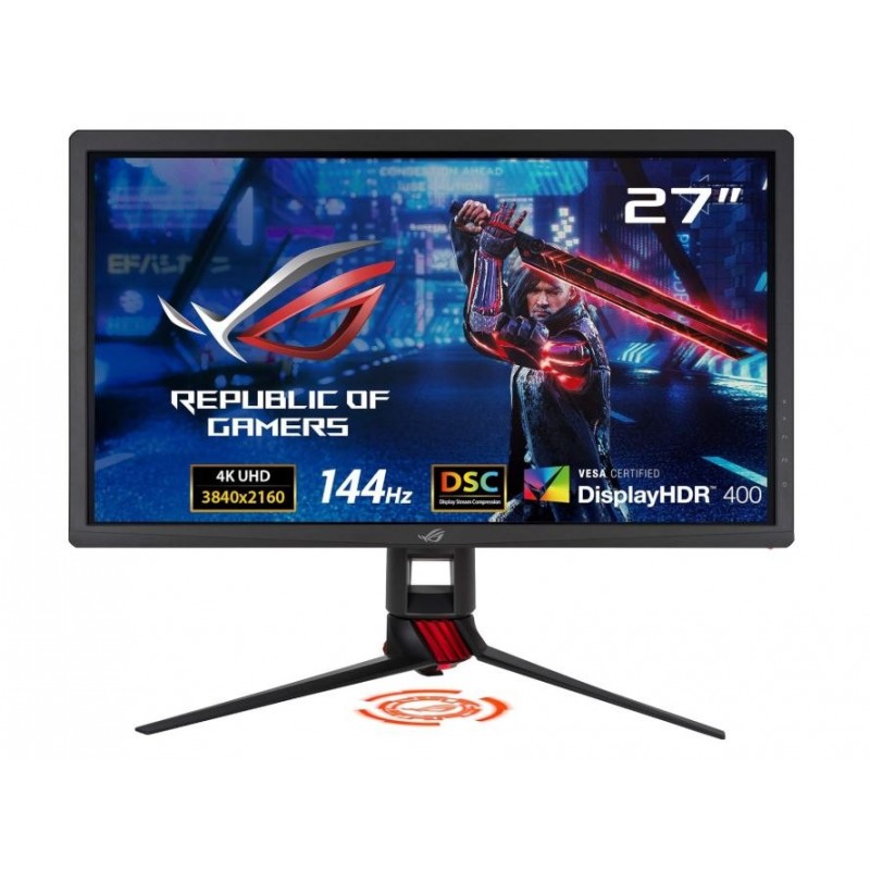 Asus Rog Strix XG27UQR 27" 4K IPS 144Hz 1ms DSC HDR Adaptive-Sync Gaming Monitor Supports PS5 & XBOX Series X