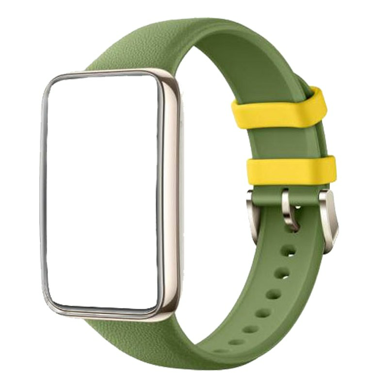 The Xiaomi Smart Band 7 Pro Strap in Pine Green