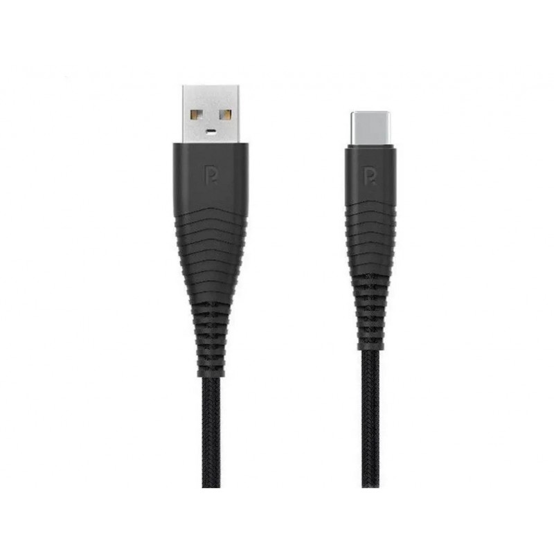 RAVPower RP-CB046 USB-A to Type C 3.3ft/1m Cable Black