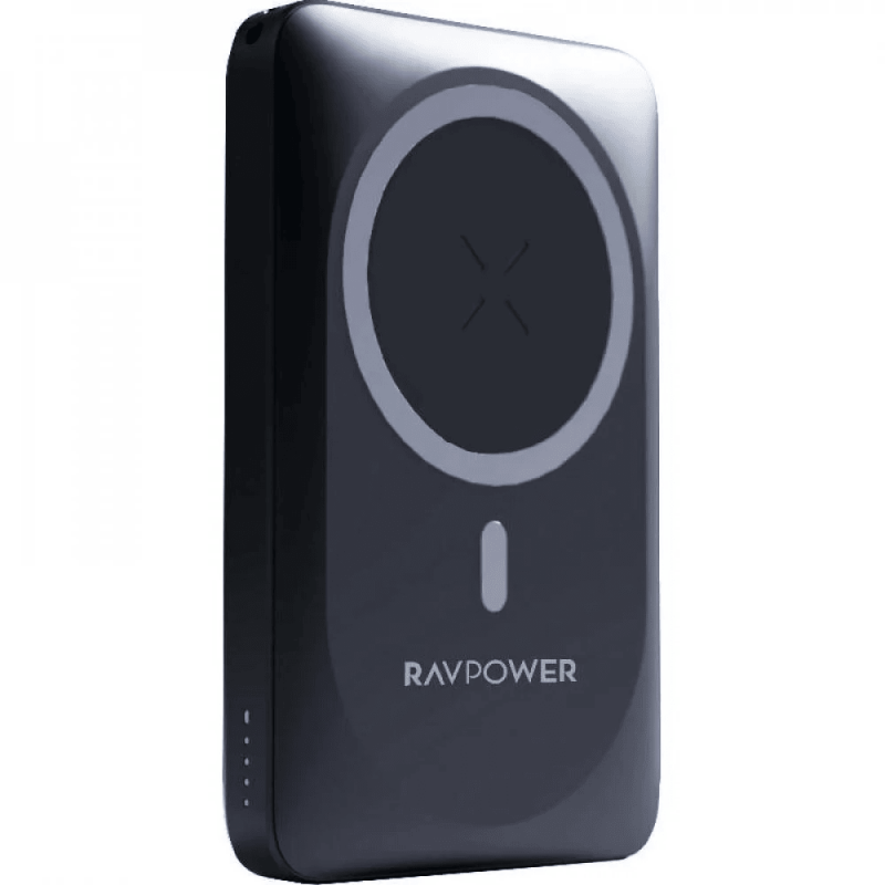 RP-PB1212 10000mAh -20W Magnetic Wireless Powerbank Black