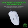 Razer DeathAdder Essential Ergonomic 6400 DPI Wired Gaming Mouse - White