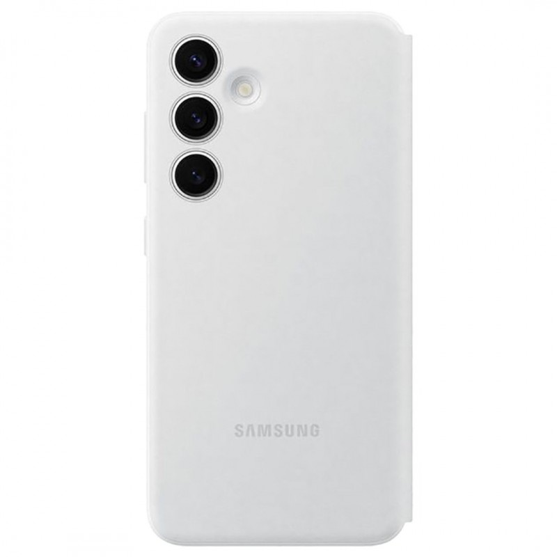Samsung Galaxy S24 Smart View Wallet Case – White