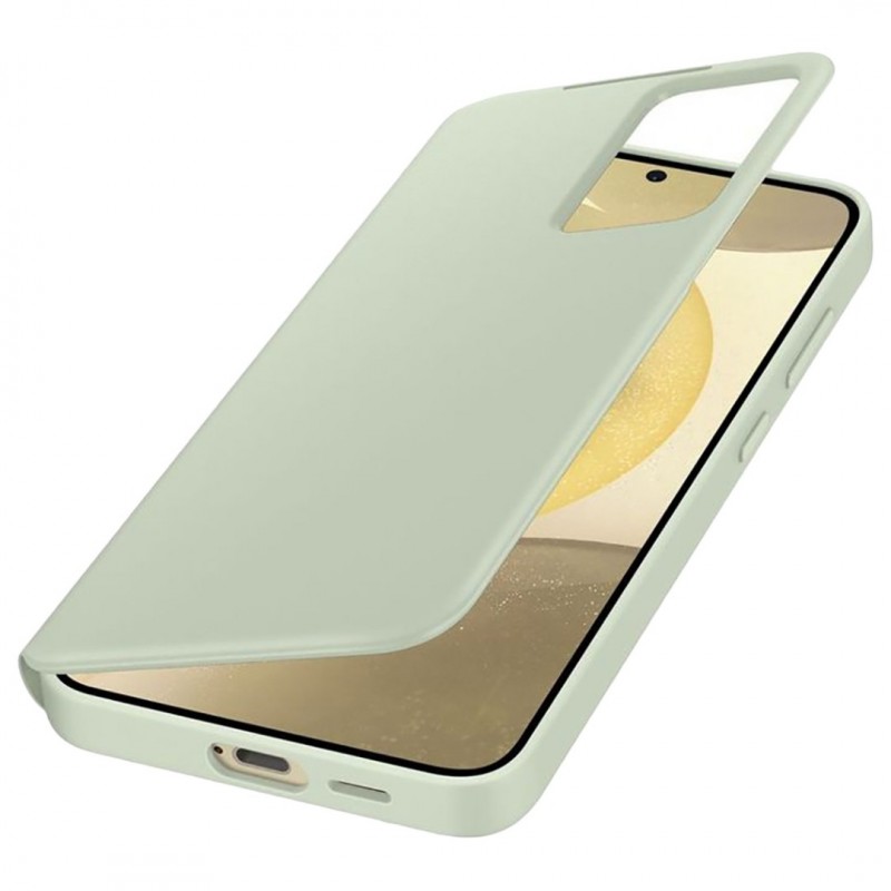 Samsung Galaxy S24+ Smart View Wallet Case – Light Green