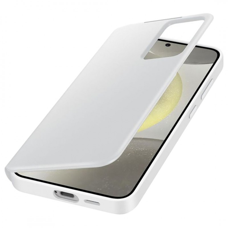 Samsung Galaxy S24+ Smart View Wallet Case – White