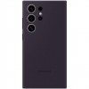 Samsung Galaxy S24 Ultra Silicone Case – Dark Violet