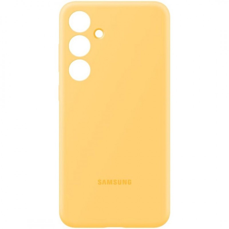 Samsung Galaxy S24+ Silicone Case – Yellow