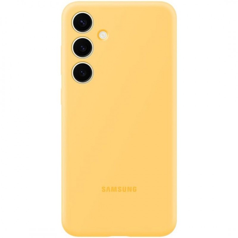 Samsung Galaxy S24+ Silicone Case – Yellow