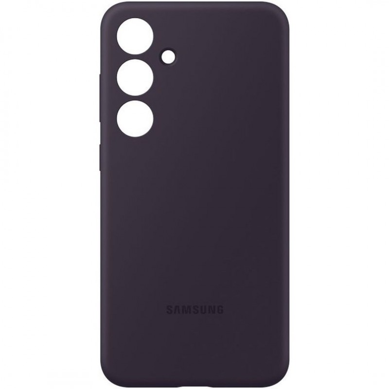 Samsung Galaxy S24+ Silicone Case – Dark Violet