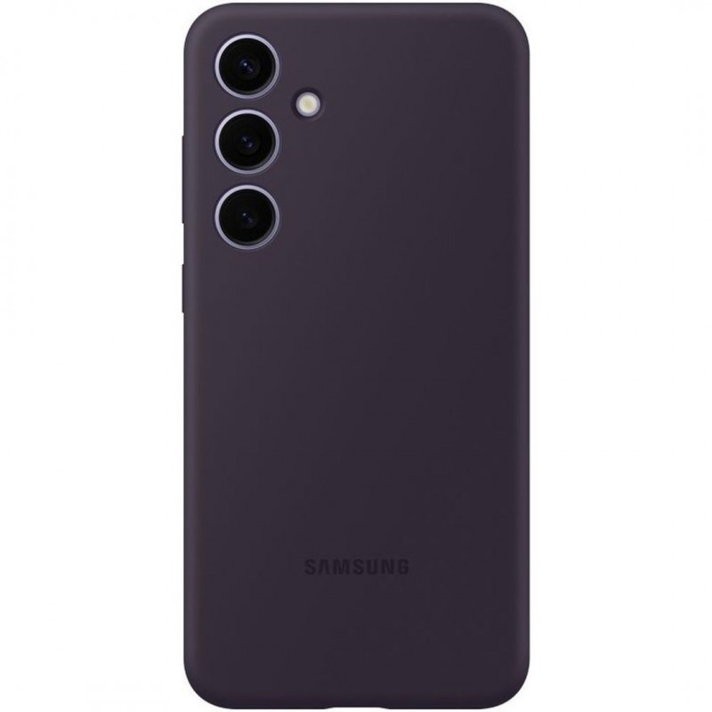 Samsung Galaxy S24+ Silicone Case – Dark Violet