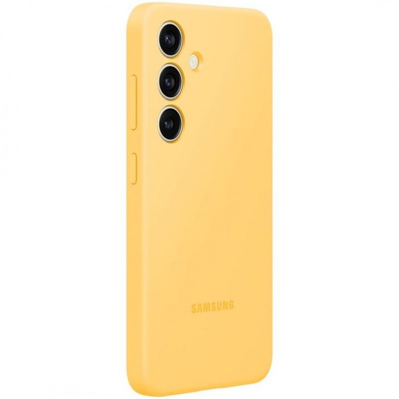 Samsung Galaxy S24 Silicone Case – Yellow