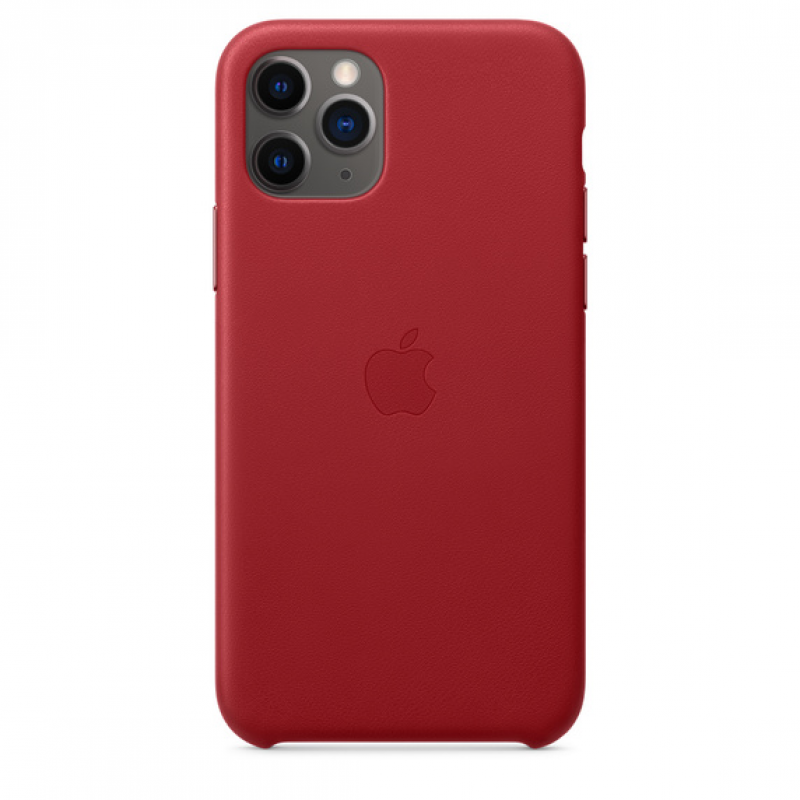 iPhone 11 Pro Leather Case – RED