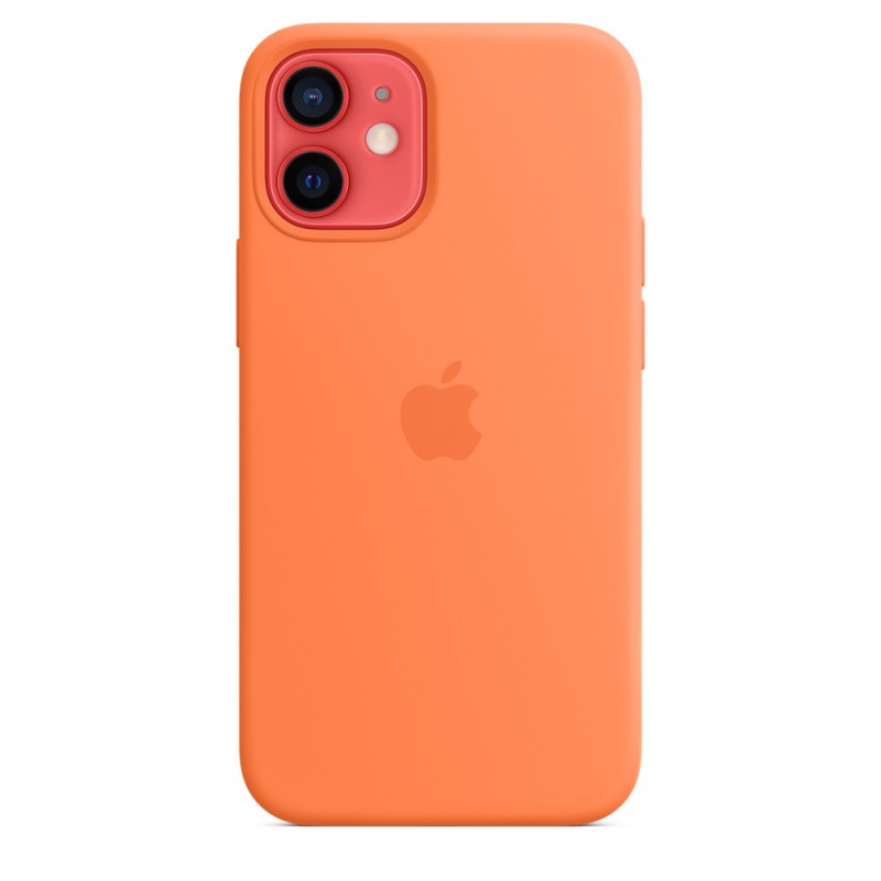 iPhone 12 mini Silicone Case Kumquat