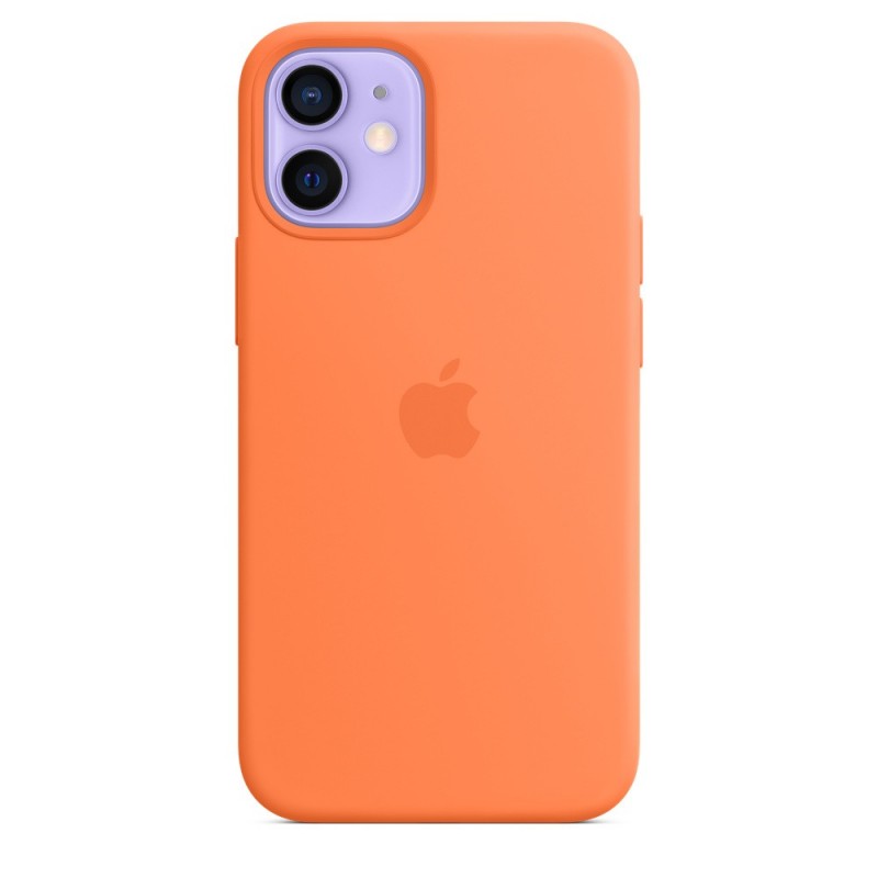 iPhone 12 mini Silicone Case Kumquat