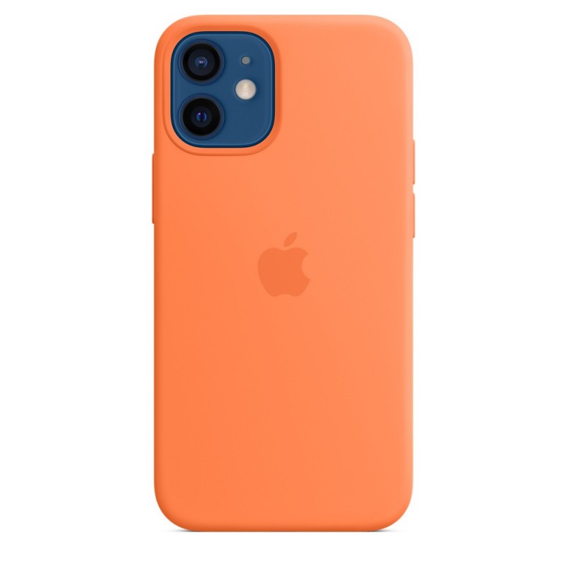 iPhone 12 mini Silicone Case Kumquat