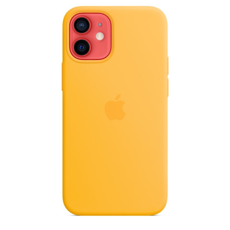 iPhone 12 mini Silicone Case with Sunflower