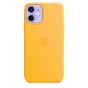 iPhone 12 mini Silicone Case with Sunflower