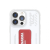 Skinarma Case iPhone 13 pro white and red