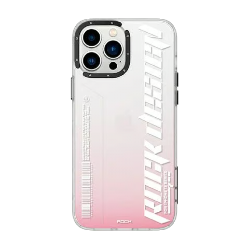 SkinArma For iphone 13 Pro Rock Gradient Amber Case -Pink