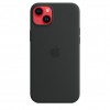 iPhone 14 Plus Silicone Case Midnight