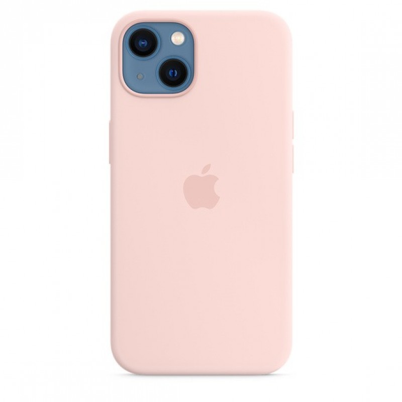 iPhone 13 Silicone Case with MagSafe – Chalk Pink