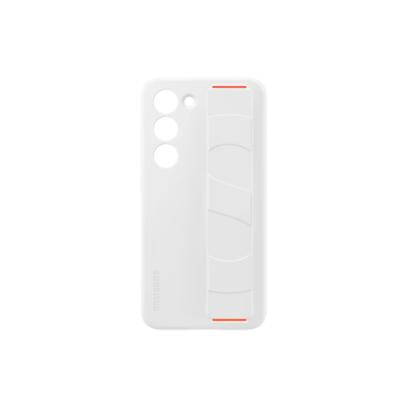 Galaxy S23 Silicone Grip Case White