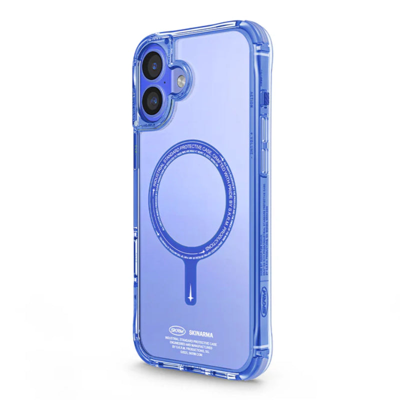 SKINARMA Case for iPhone 6.7" (2024) - Saido Mag-Charge, Blue