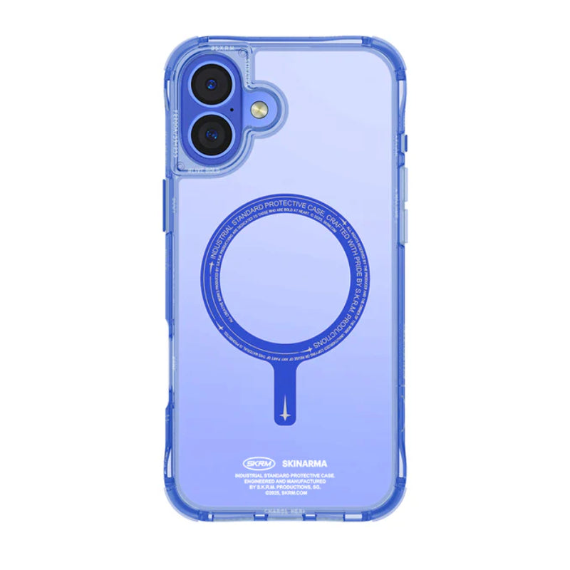 SKINARMA Case for iPhone 6.7" (2024) - Saido Mag-Charge, Blue