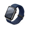 UNIQ ASPEN BRAIDED APPLE WATCH STRAP 44/42MM - OXFORD BLUE