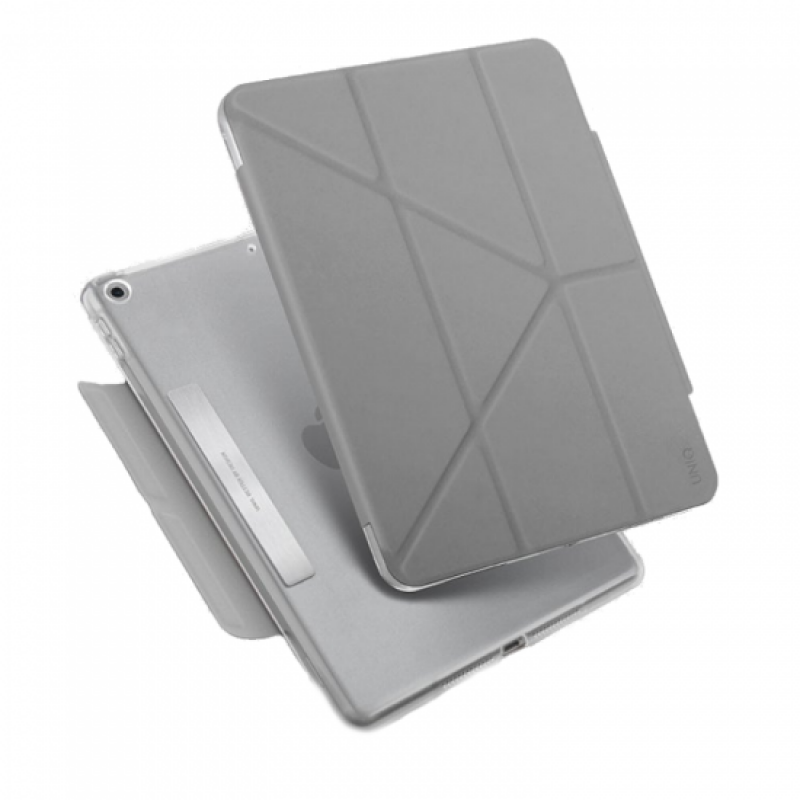 UNIQ CAMDEN NEW IPAD 10.2 ANTIMICROBIAL - FOSSIL (GREY)