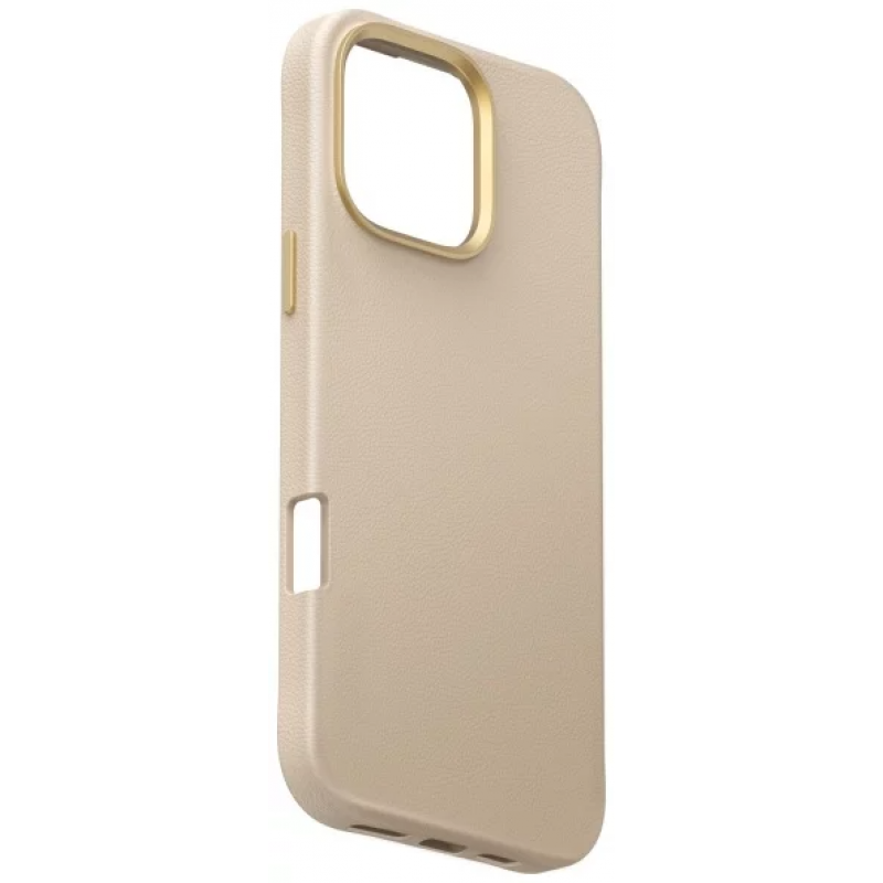 Uniq Coehl Case for iPhone 16 Pro - Magnetic Charging, Muse Protection (6.3"), Cream