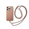 Uniq Coehl Case for iPhone 16 Pro - Magnetic Charging, Muse Protection (6.3"), Dusty Nude