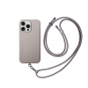 UNIQ Coehl iPhone 16 Pro (2024) 6.9" - Magnetic Charging - Crème - Taupe Grey (Taupe Grey)