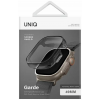 UNIQ GARDE HYBRID WATCH CASE WITH SCREEN PROTECTION 49MM - SMOKED (TINTED GREY)