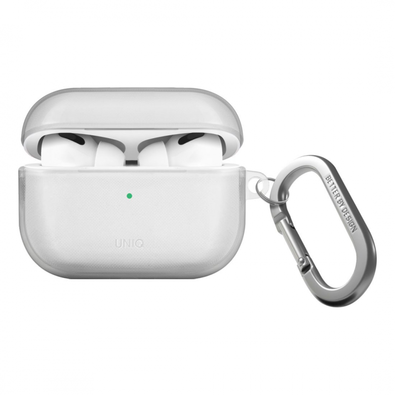 UNIQ GLASE AirPods Pro 2nd Gen (2022) Hang Case – Glossy Clear (Clear)