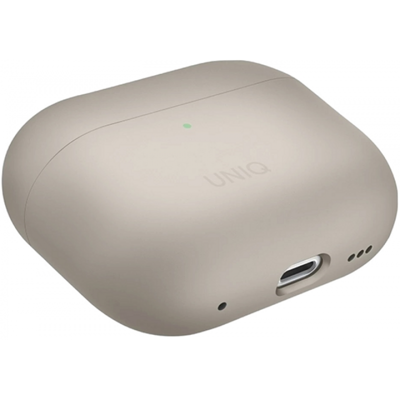 UNIQ LINO Hybrid Liquid Silicon AirPods Pro 2nd Gen (2022) Case - Beige (Ivory)