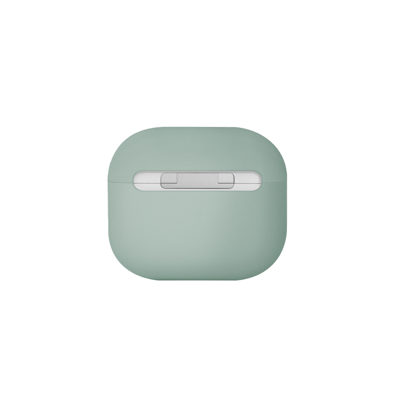 UNIQ Lino Hybrid Liquid Silicone AirPods 4th Gen (2024) Case - Iceplant Green (Iceplant Green)