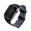 UNIQ LINUS AIROSOFT SILICONE APPLE WATCH STRAP 41/40/38MM - MIDNIGHT BLACK (BLACK)