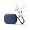 UNIQ NEXO ACTIVE HYBRID SILICONE AirPods Pro 2nd Gen (2022) Case with Sports Ear Hooks - Caspian (Blue)