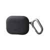 UNIQ NEXO ACTIVE HYBRID SILICONE AirPods Pro 2nd Gen (2022) Case with Sports Ear Hooks - Charcoal (Grey)